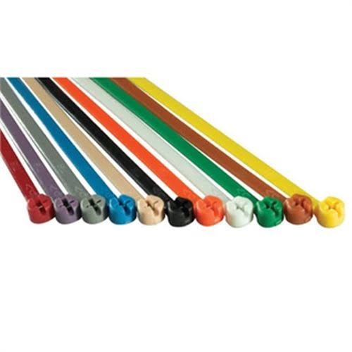 7-in Nylon Orange Cable Tie C6387