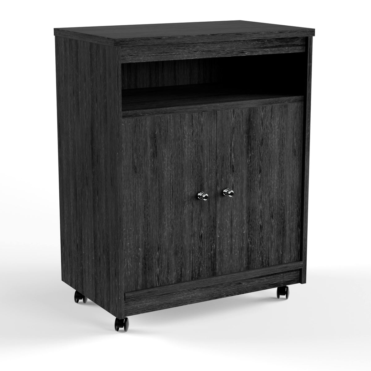 Black Microwave Cart N284524