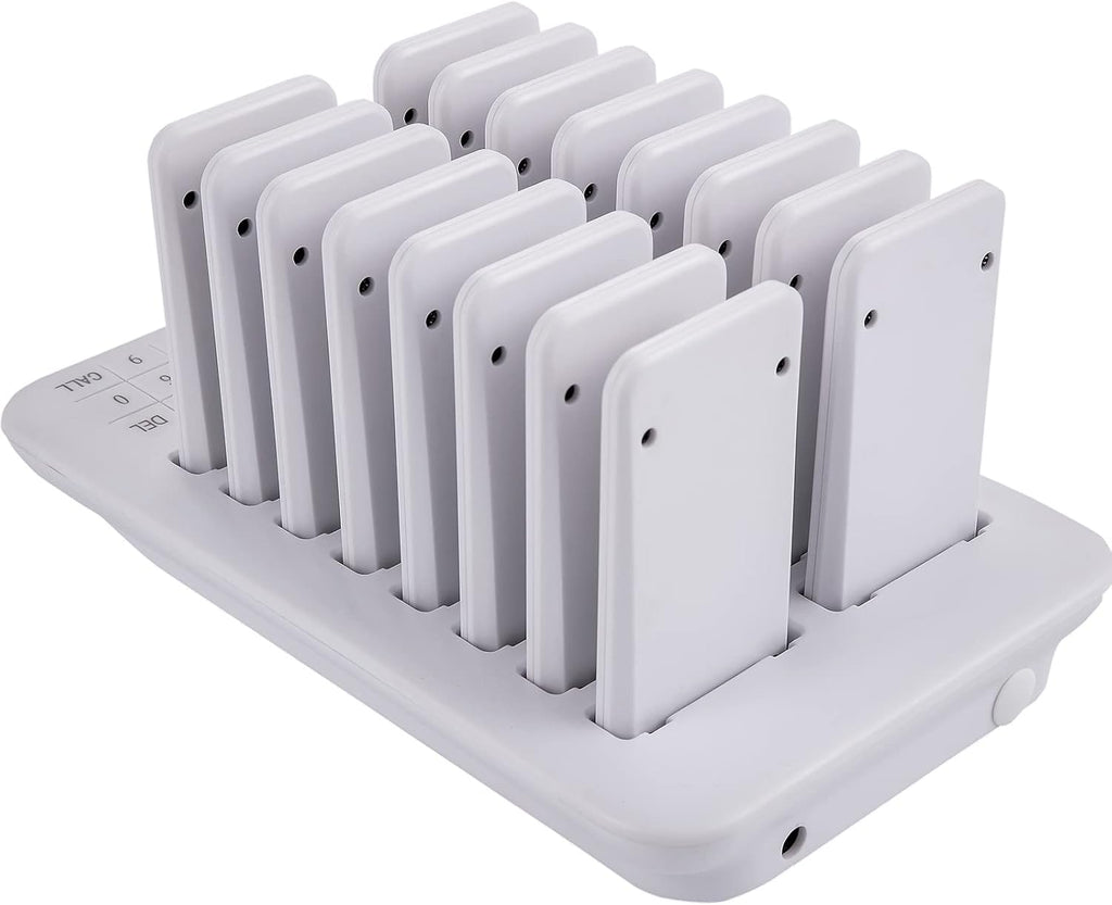 Wireless Paging Queuing Calling System with Vibration, Flashing and Buzzer K612