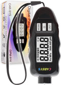 Coating Thickness Gauge Paint Meter, Range 0-137 mils, Ferrous, Non-Ferrous, LCD with Backlight, Precision Probe Y621934