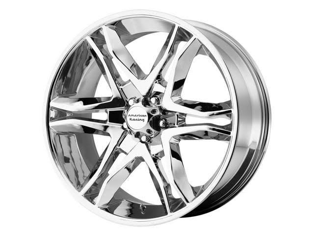 Chrome 17x8 Wheel Rim M9868