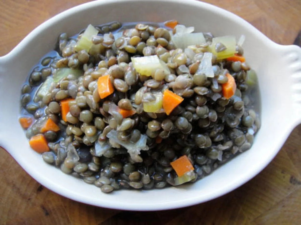 Organic French Green Lentils 10 lbs I63944