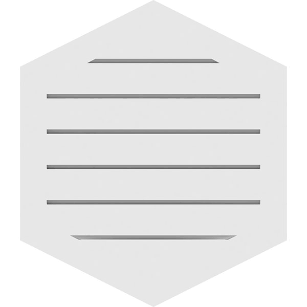 26x22W x 32x22H PVC Gable Vent Y240538