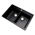 Black 33x22 Kitchen Sink L84041