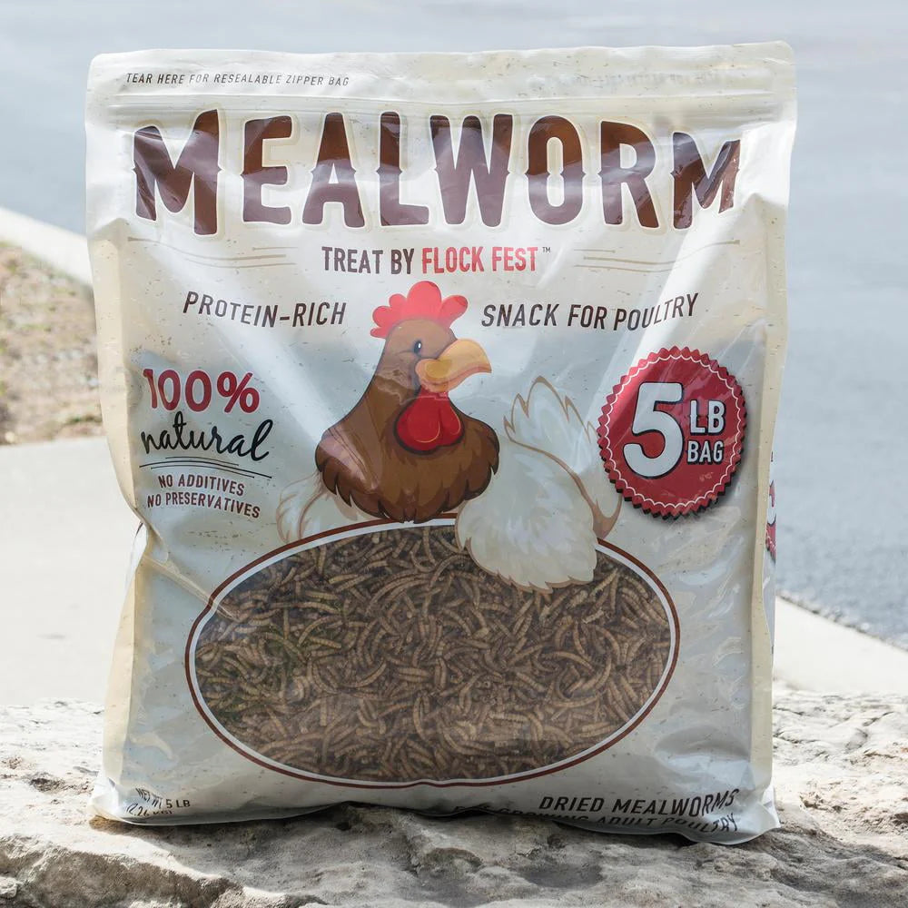 Dried Mealworms 5 lbs. Bag P80495
