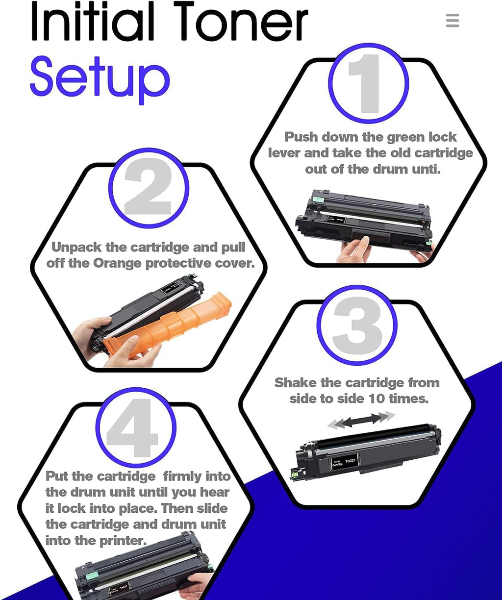 Compatible Toner Cartridge Replacement 4 Pack G420