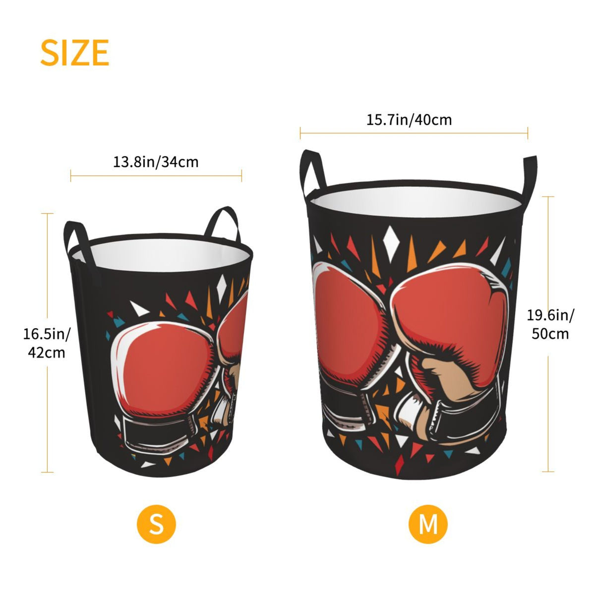Waterproof Laundry Hamper with Handle Q7149