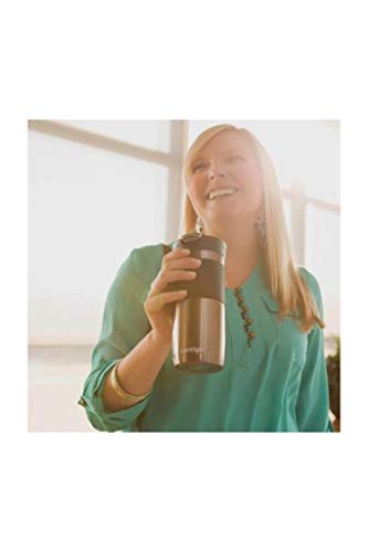 Black Stainless Steel Travel Mug, 590 ml X442324