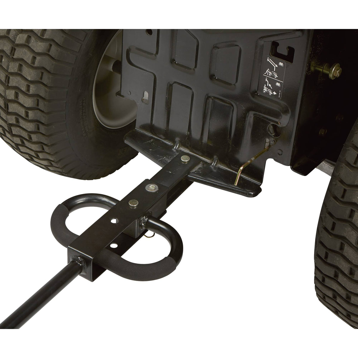 Industrial-Grade Steel Wagon, 800 lbs Capacity, 10 inch Tires Q664