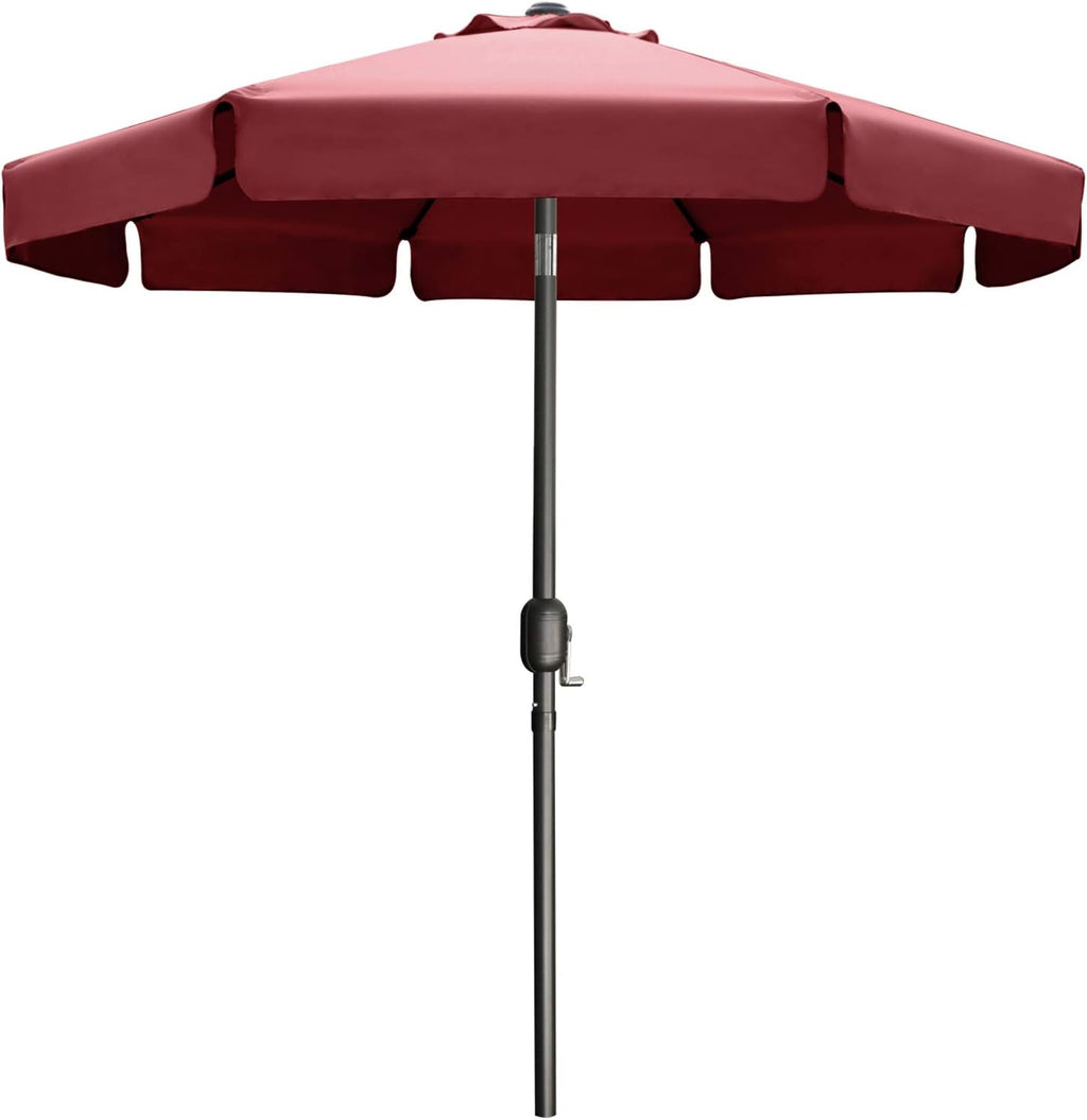 7.5ft Light Gray Patio Umbrella P250