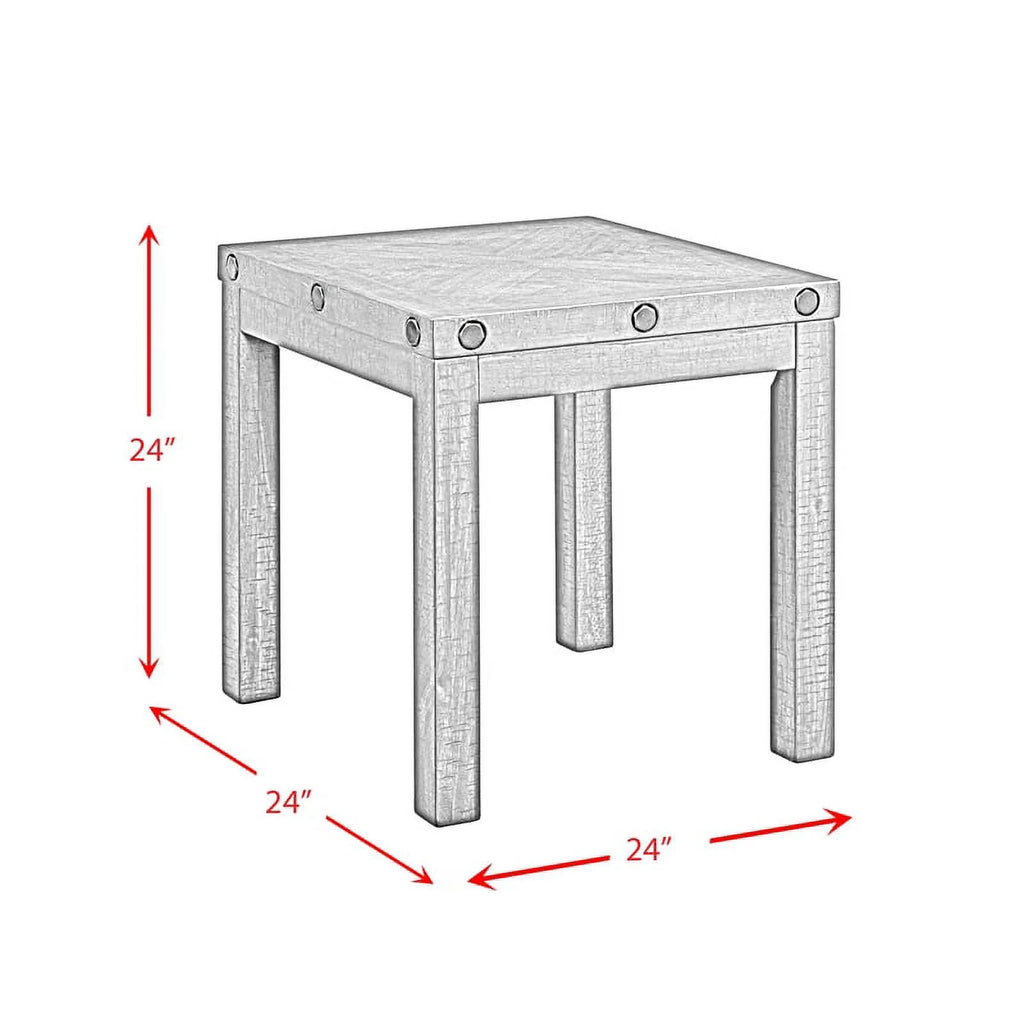 Contemporary End Table with USB M141