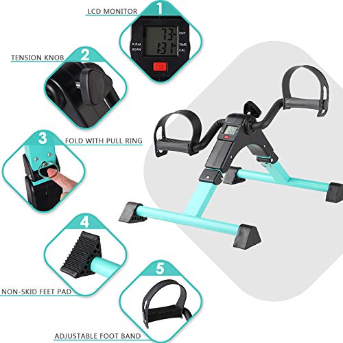 Portable Desk Cycle Pedal Exerciser I8852
