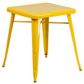 Yellow Square Outdoor Bar Table K4200