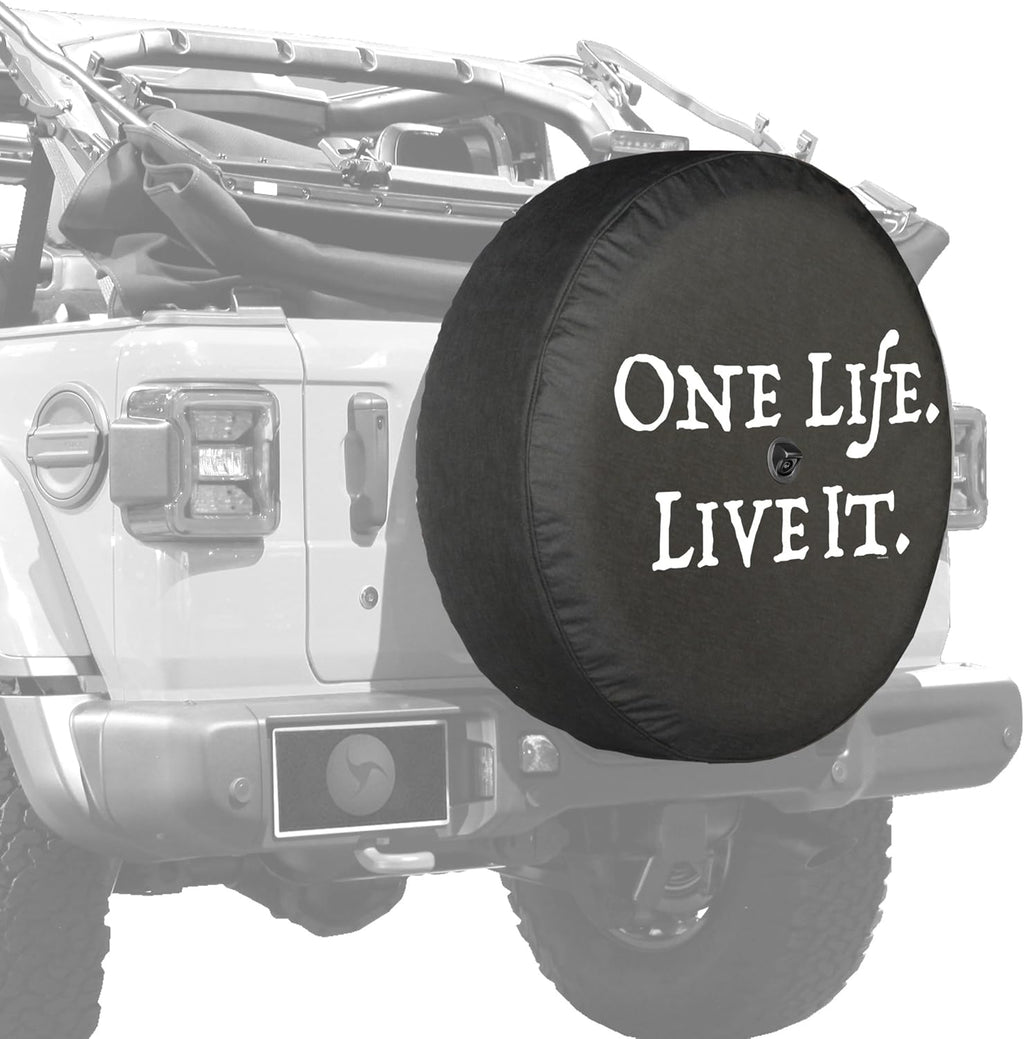 Soft Tire Cover for Jeep Wrangler JL with Back-up Camera Pack of 2 O523672