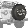 Soft Tire Cover for Jeep Wrangler JL with Back-up Camera Pack of 2 O523672