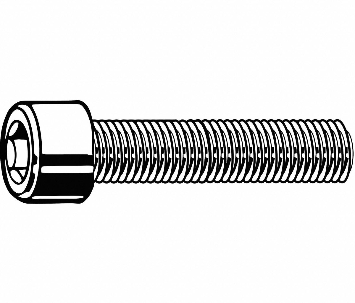 18-8 Stainless Steel Hex Socket Cap Screw Q681