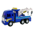 Blue Police Wrecker Tow Truck Toy Truck P95873