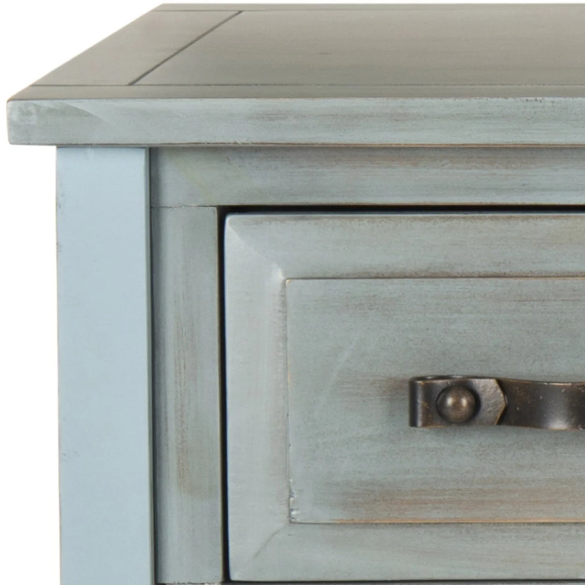 Rustic Console Table with 3 Drawers C3794