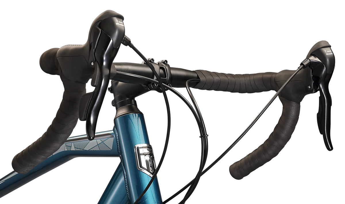 Blue 14 Speeds 700c Wheels Road Bike R9337