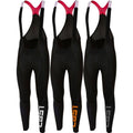 Large Black/Orange Bibtight S1551