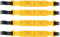 10Pcs Car Snow Chains Yellow Pack of 2 T71470