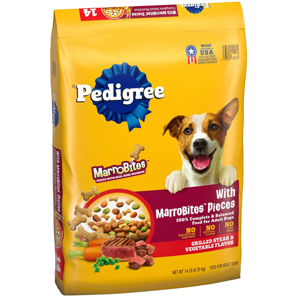 Steak & Vegetable Adult Dry Dog Food E504602