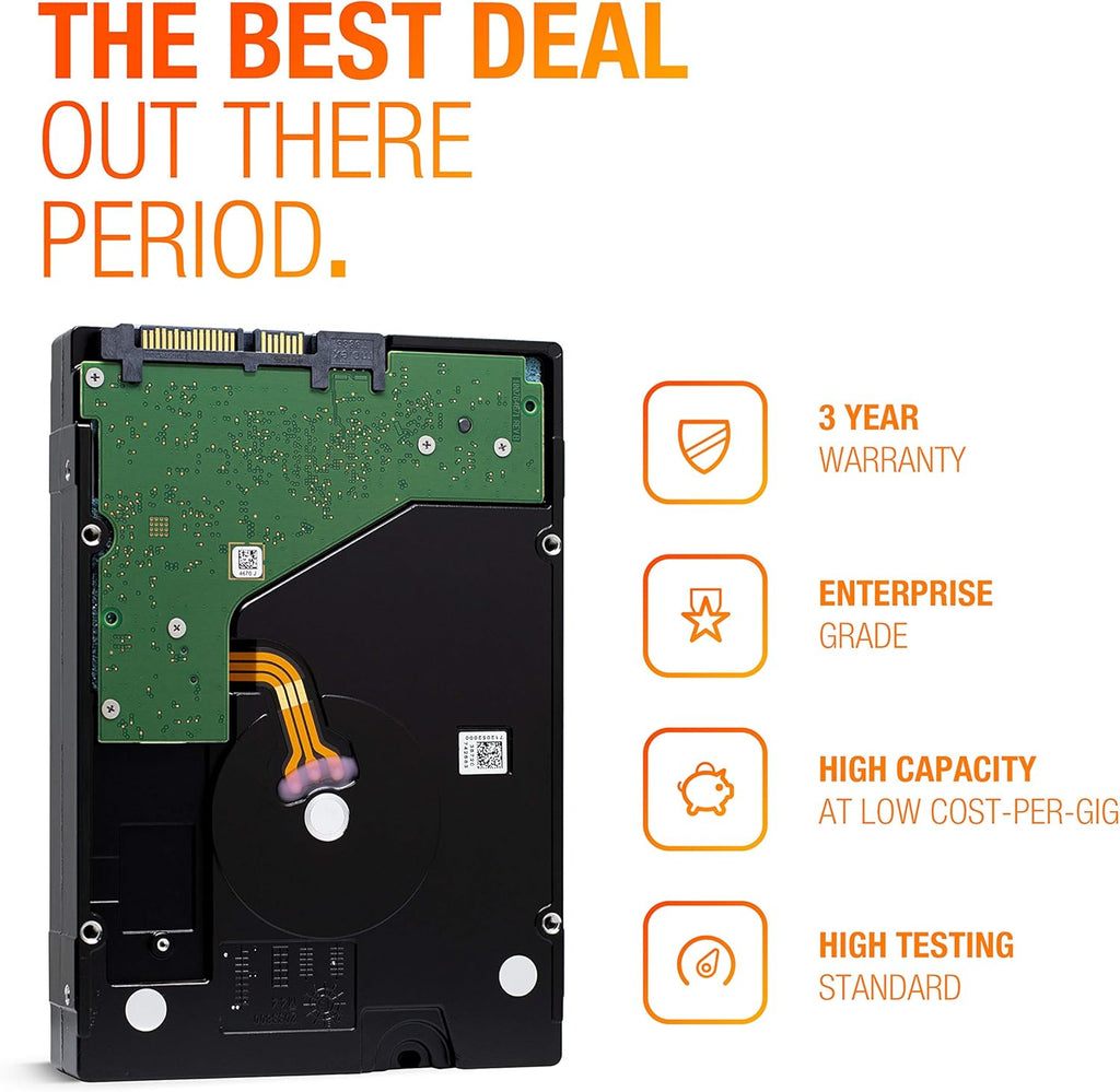 8TB 7200 RPM SATA 3.5-Inch Enterprise Hard Disk Drive F162188