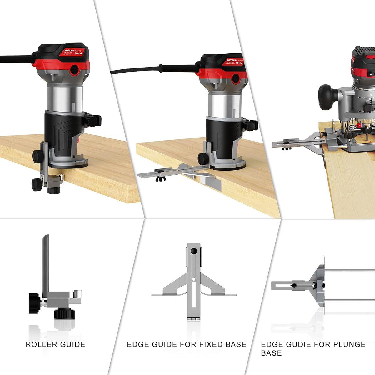 Compact Router Tool Set with Carrying Case Q4395