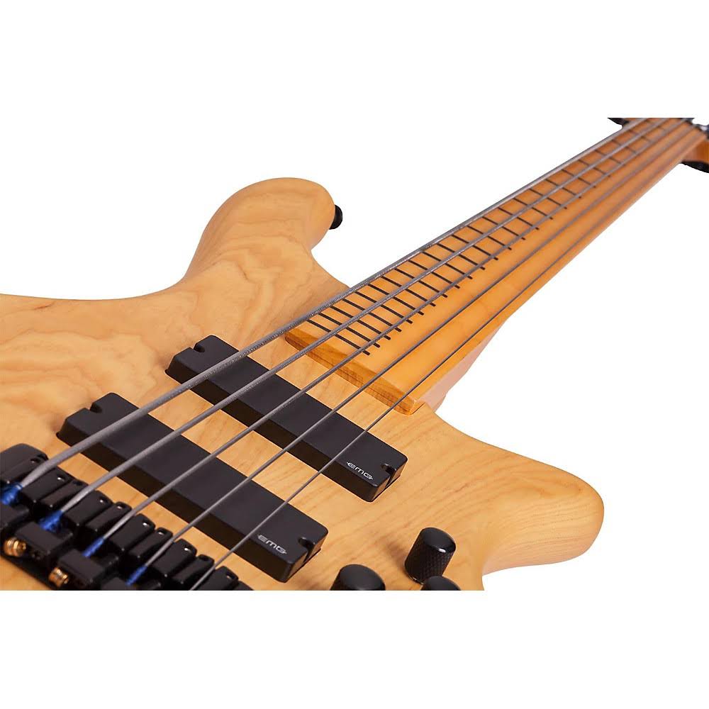Aged Natural Satin Fretless Electric Bass P6132