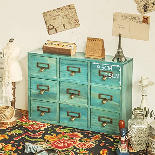 Traditional Solid Wood Small Chinese Medicine Cabinet Apothecary Drawer Dresser M985