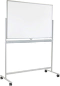 36x24 Inches Reversible Double-Sided Magnetic Dry Erase Whiteboard R1066