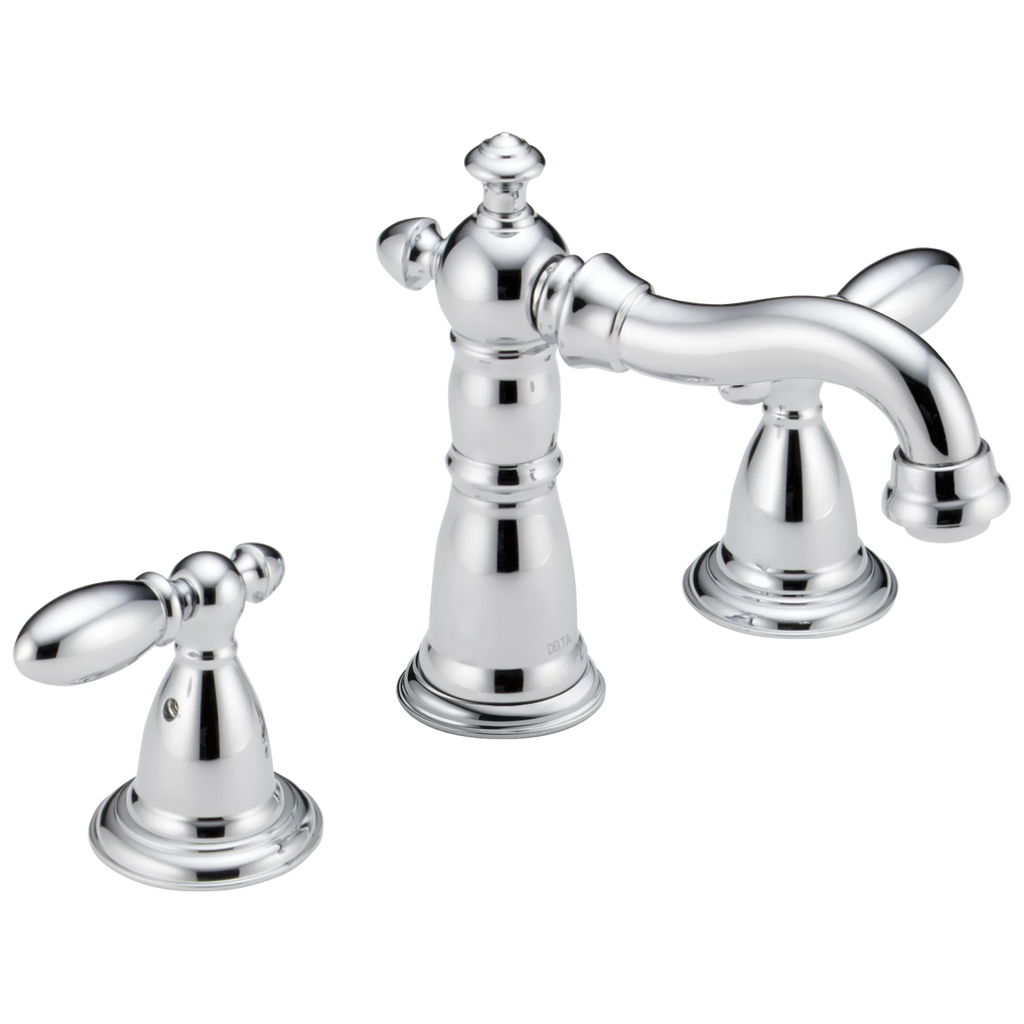 Two Handle Widespread Bathroom Faucet in Chrome M75665