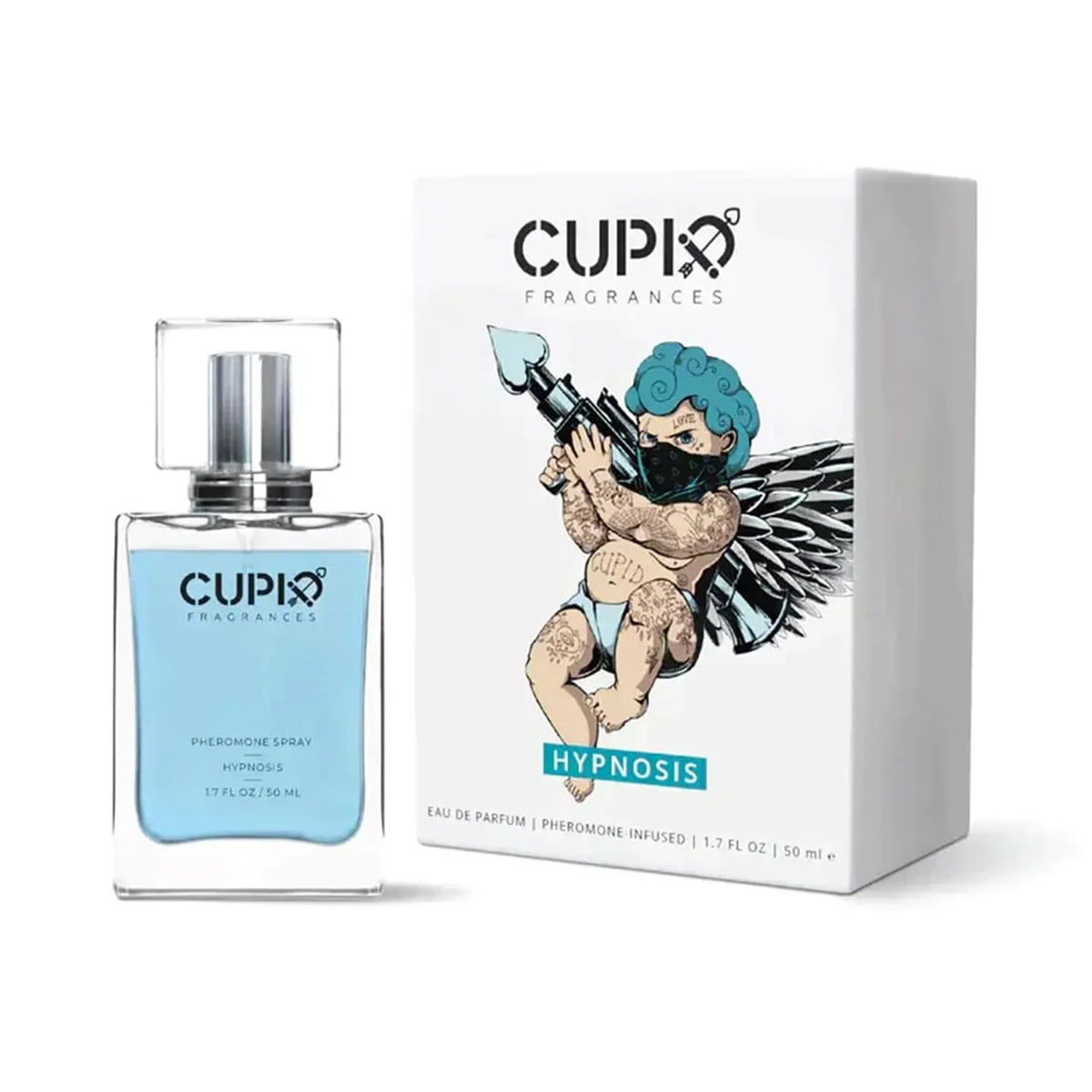 Cupid Hypnosis Cologne Long-lasting Fragrances Natural Herbal Woody Fragrance for Men (2 Bottles) Q793425