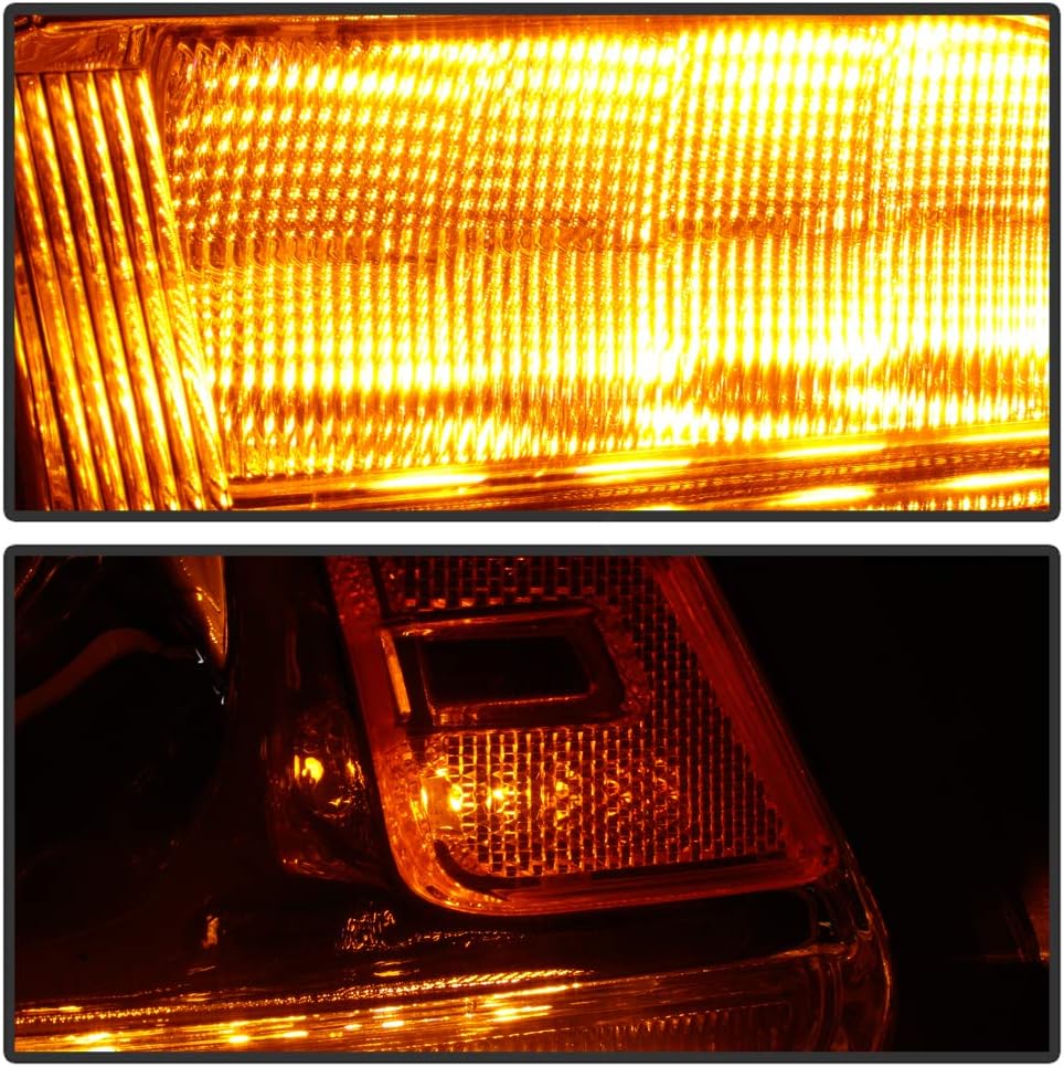 2013-2018 Ram 1500 2500 3500 Chrome LED Projector Headlights Pair A499791