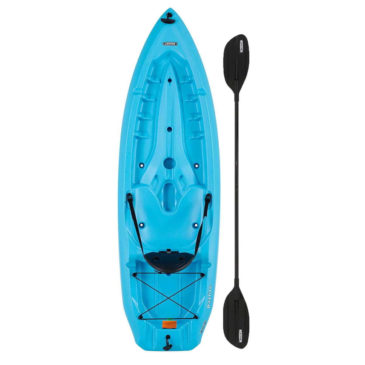 8 ft Sit-on-Top Kayak Red T3607