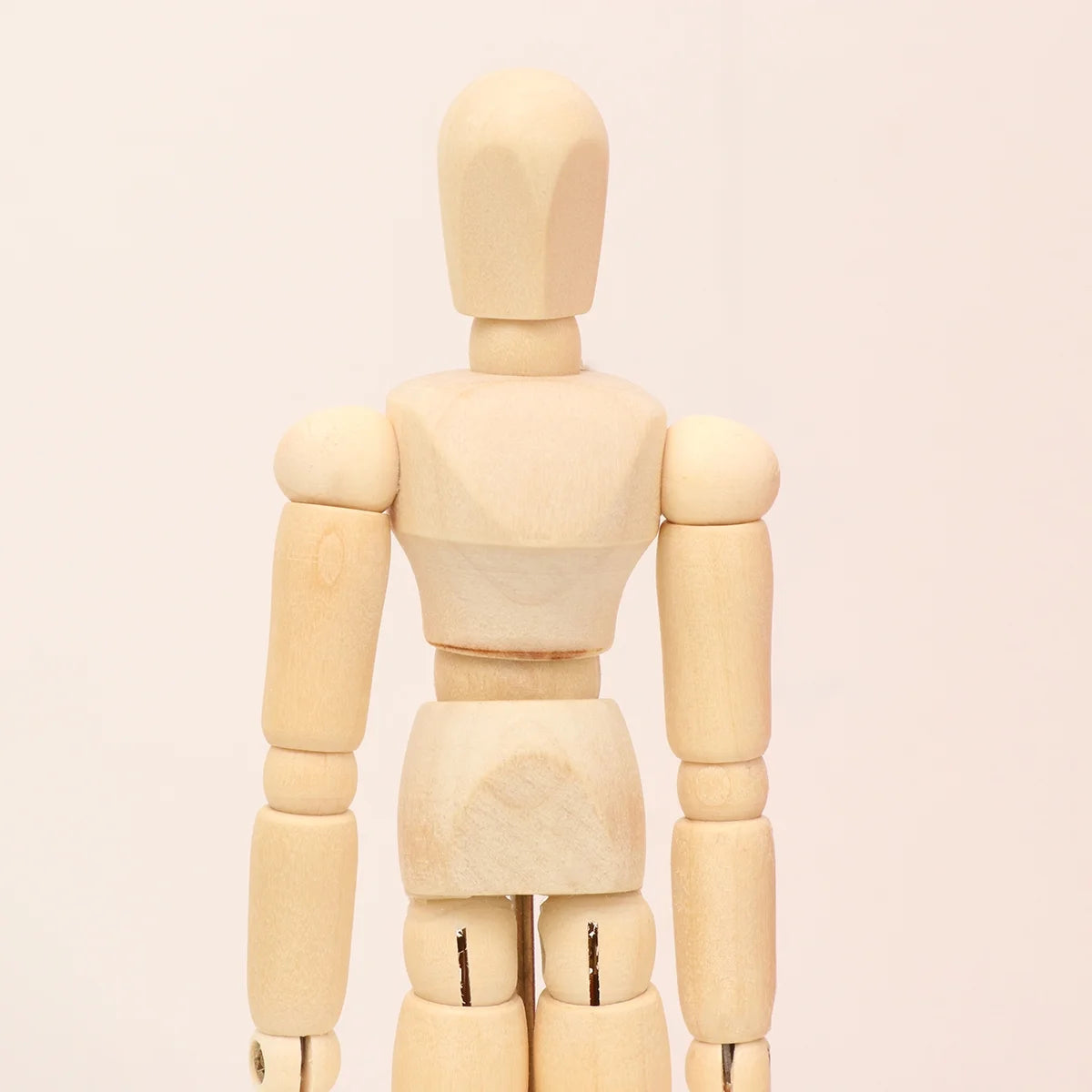 Wooden 3D Movable Joint Puppet Doll (5.5 Inches) N82978