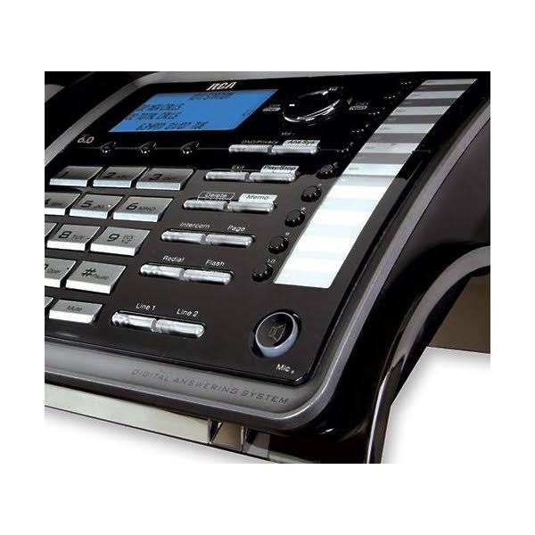 2-Line Corded Cordless Expandable Phone with Caller L37394