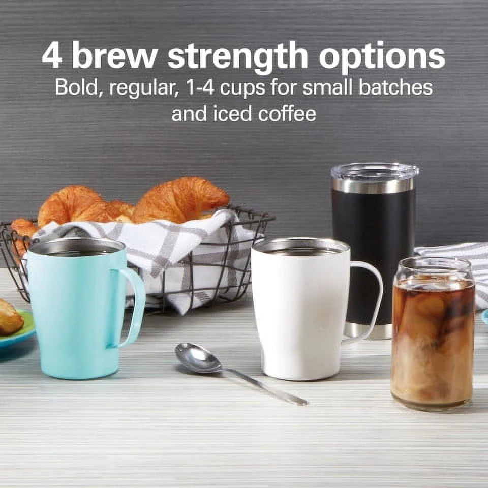 12-Cup Stainless Steel Coffeemaker H108
