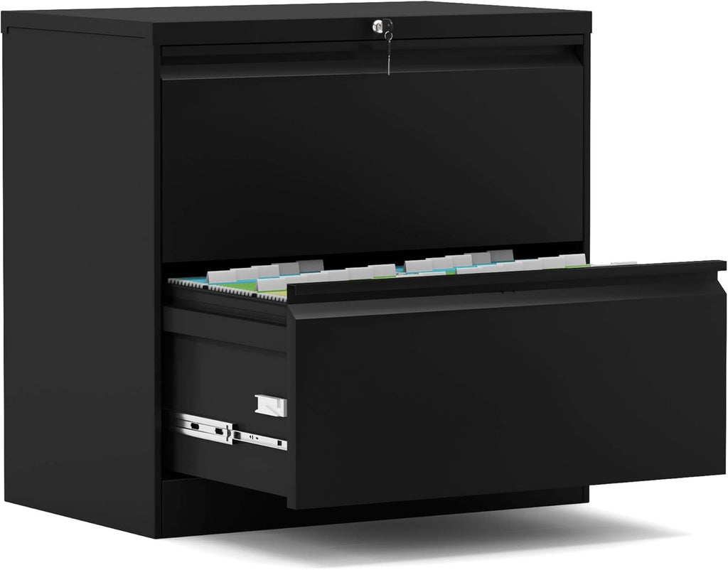 Metal 3 Drawer Locking Lateral Filing Cabinet F4861