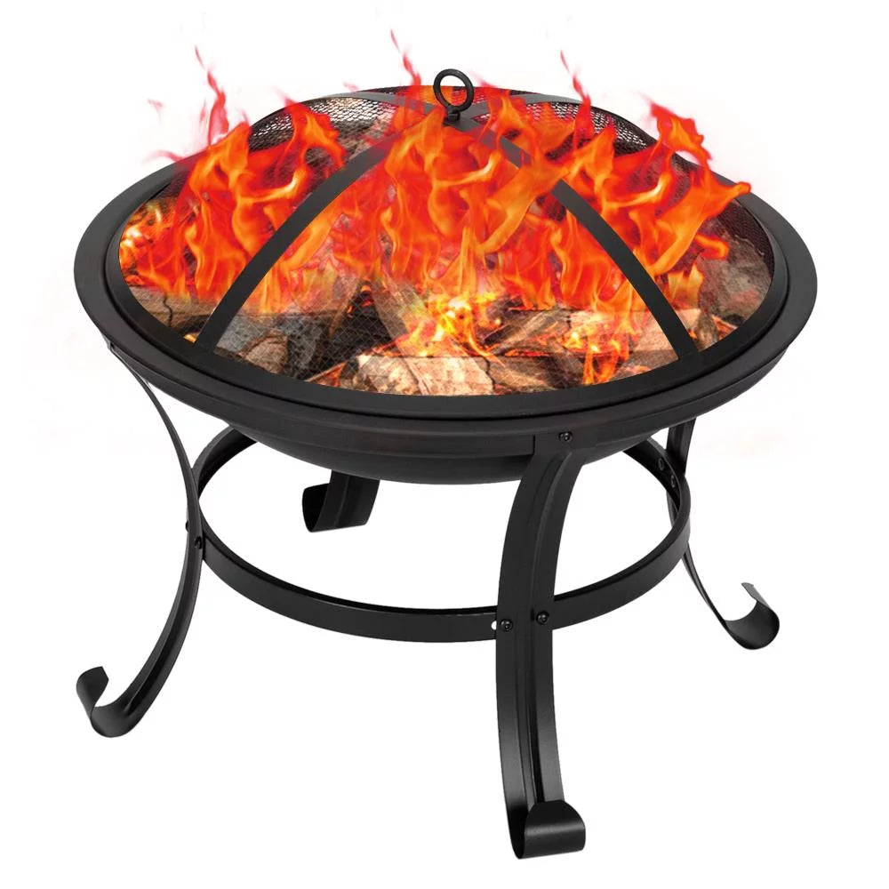 32 Wood Burning Square Fire Pit N4195