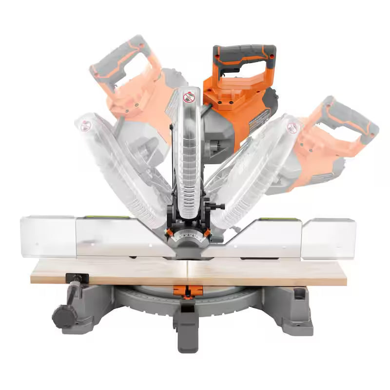 10 in. Corded Dual Bevel Miter Saw with LED Cut Line Indicator Z3809