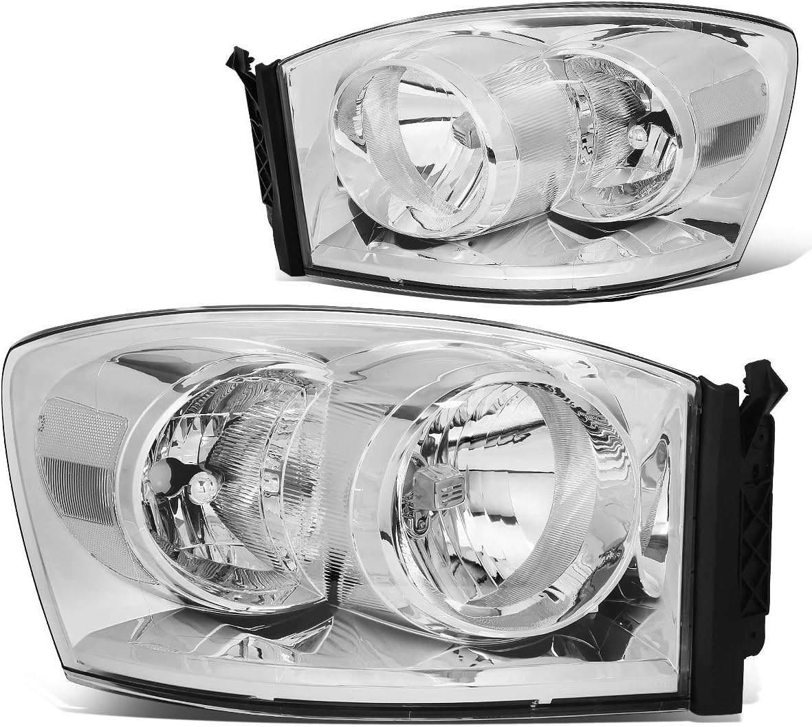 Black Housing Smoked Lens Projector Headlights L77315