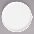 7.5x22 White Porcelain Round Salad Plate (24/case) J2212