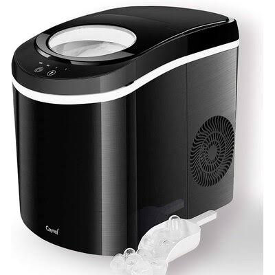 Portable Clear Ice Maker Black H71035