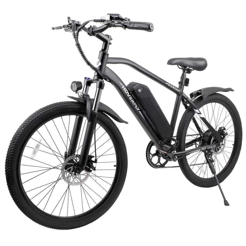 26" Electric Bike with Rechargeable Battery, Black W35959