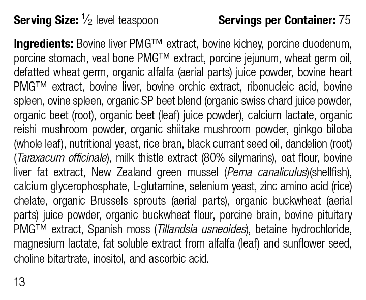 Hepatic Support 3.9 oz E246