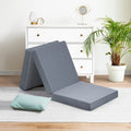 4'' Blue Narrow Twin Memory Foam Mattress H187
