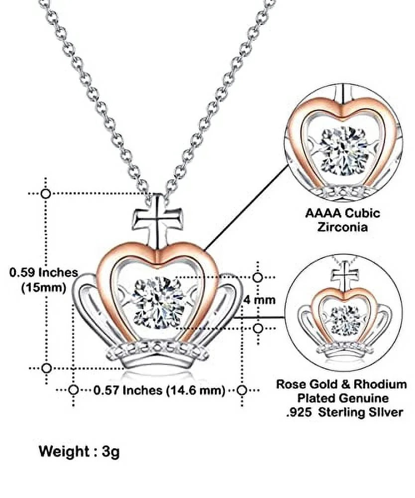 Wife Crown Pendant Necklace H595544
