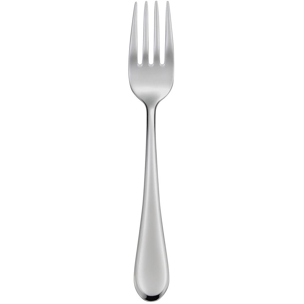 18/0 Stainless Steel Salad Fork - 36/Case A60289