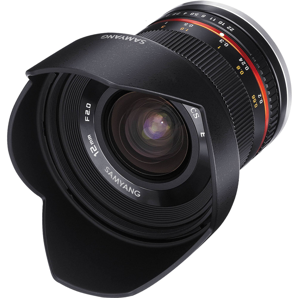 12mm F2.0 Ultra Wide Angle Lens Black K113